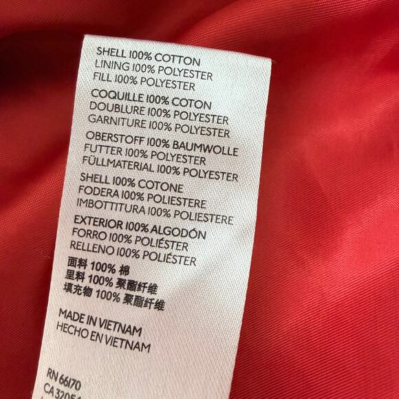 BDG Shearling-Collared Quilted Green Warm Bomber Jacket Coat Men’s Size S - Picture 12 of 14